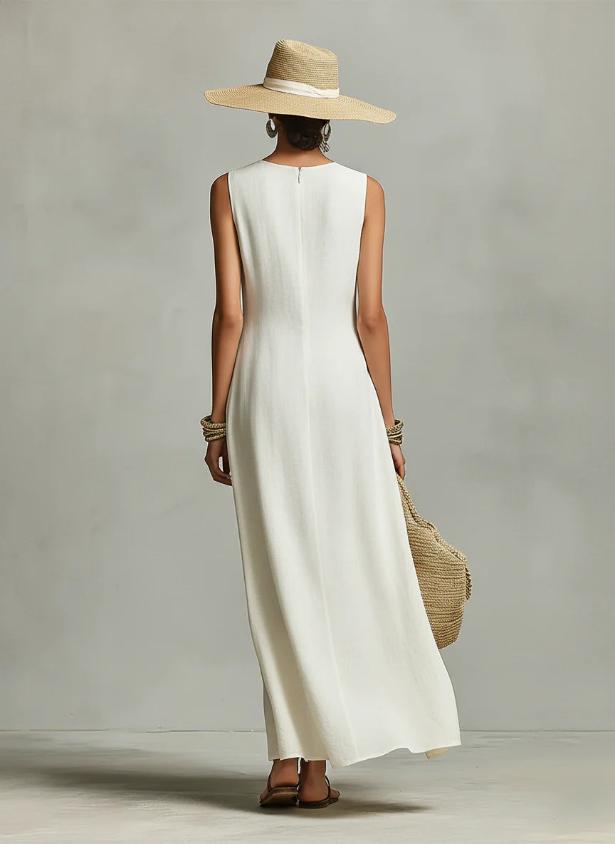 Stella | Asymmetric Maxi Dress