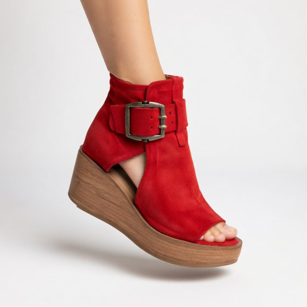 Wendy Wedge Ankle Boots