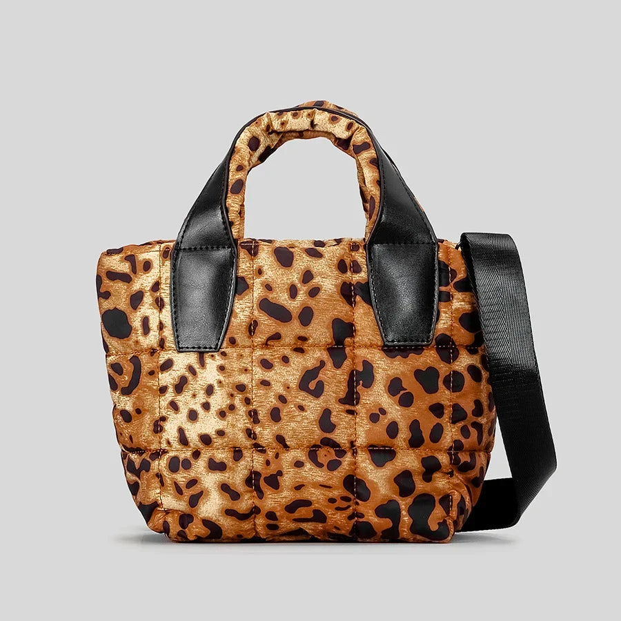 Amara Quilted Puffer Tote