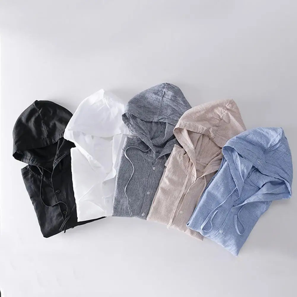 Zoe | Casual Hooded Shirt