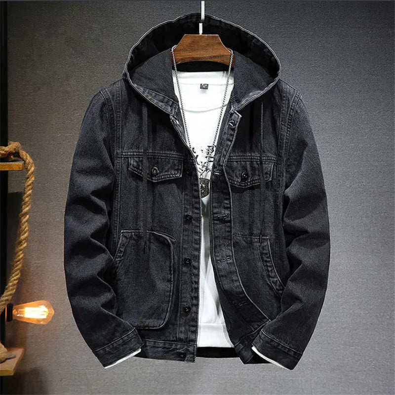 Lance | Denim Hoodie