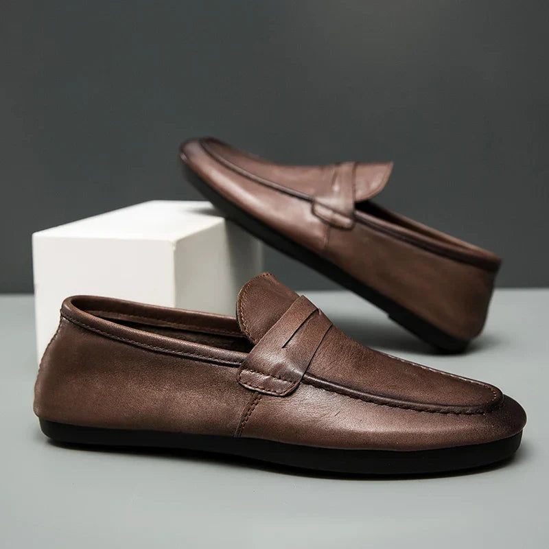 Oscar | Leather Loafers for Men