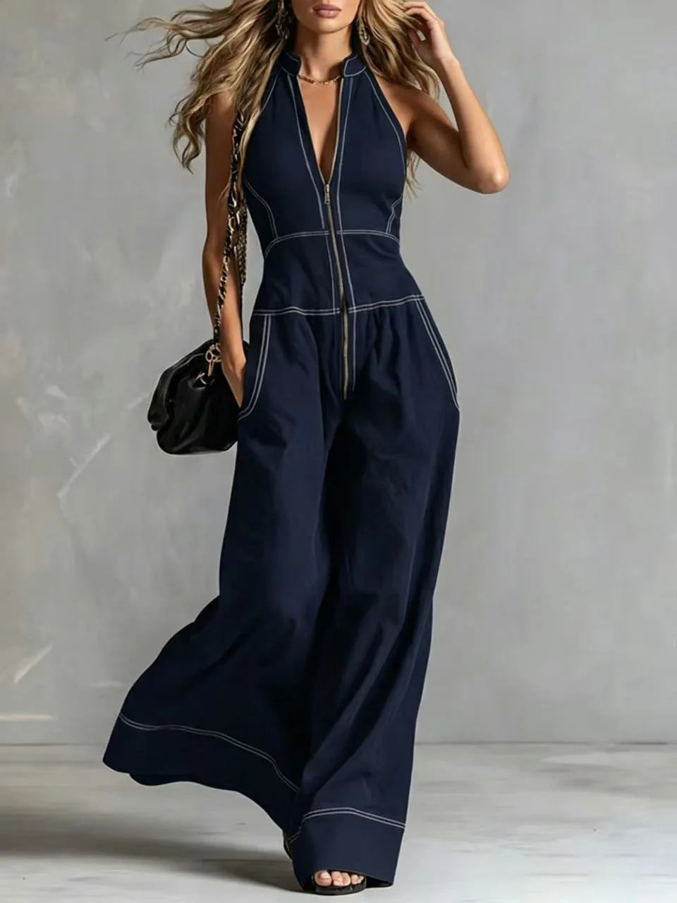 Gracie Sleeveless Jumpsuit