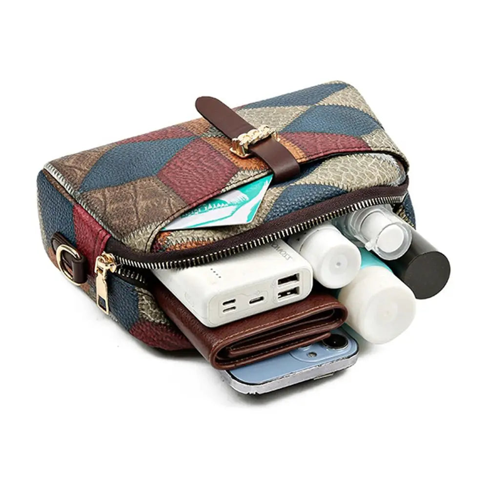 Sienna - Patchwork Crossbody Bag
