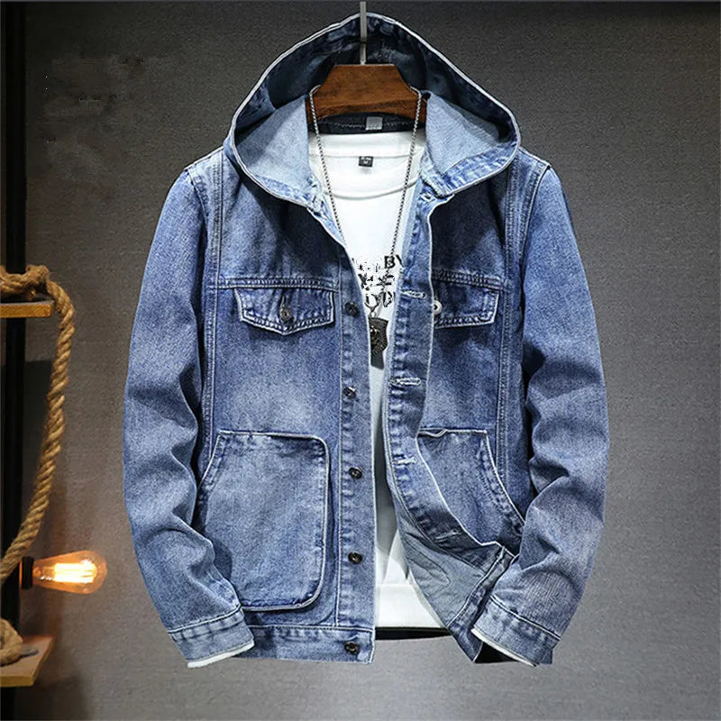 Lance | Denim Hoodie