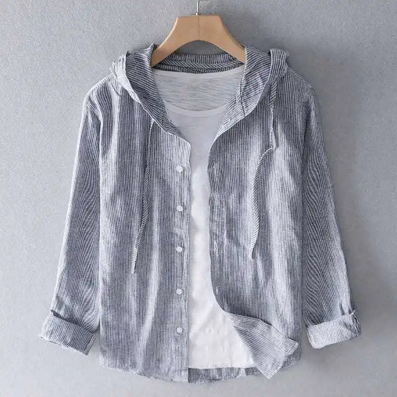 Zoe | Casual Hooded Shirt