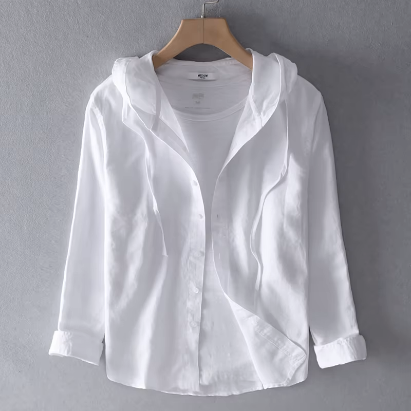 Zoe | Casual Hooded Shirt