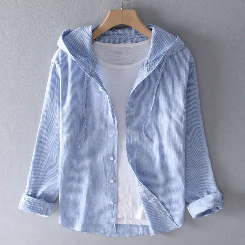 Zoe | Casual Hooded Shirt