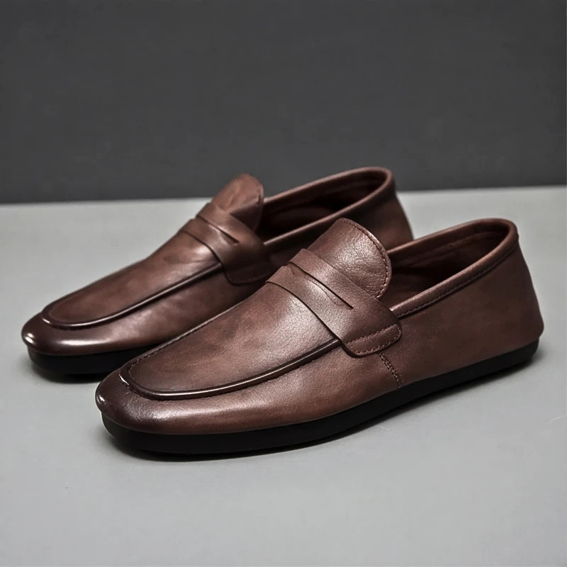Oscar | Leather Loafers for Men