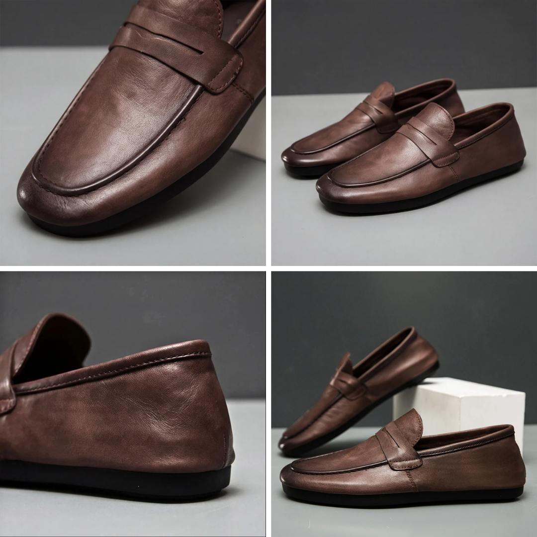 Oscar | Leather Loafers for Men