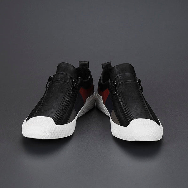 Claude Monet Leather Sneakers