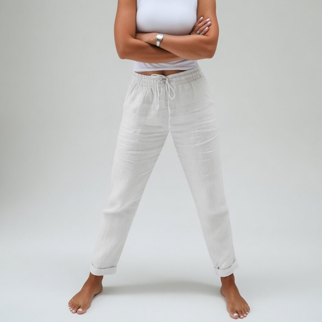 Albertine - 100% Cotton Fluid Comfort Trousers