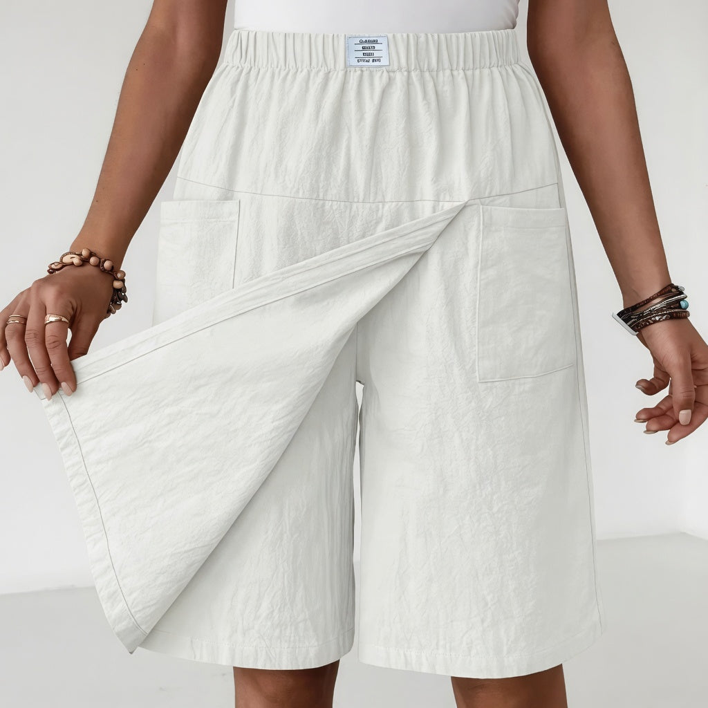 Angelina Wrap-Front Skort