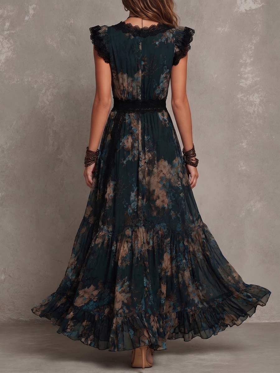 Sheila | Floral Maxi Dress