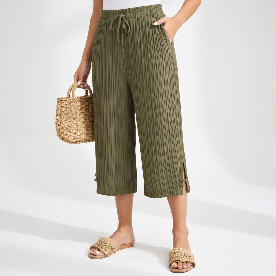 Laureline - Fluid Comfortable Summer Trousers