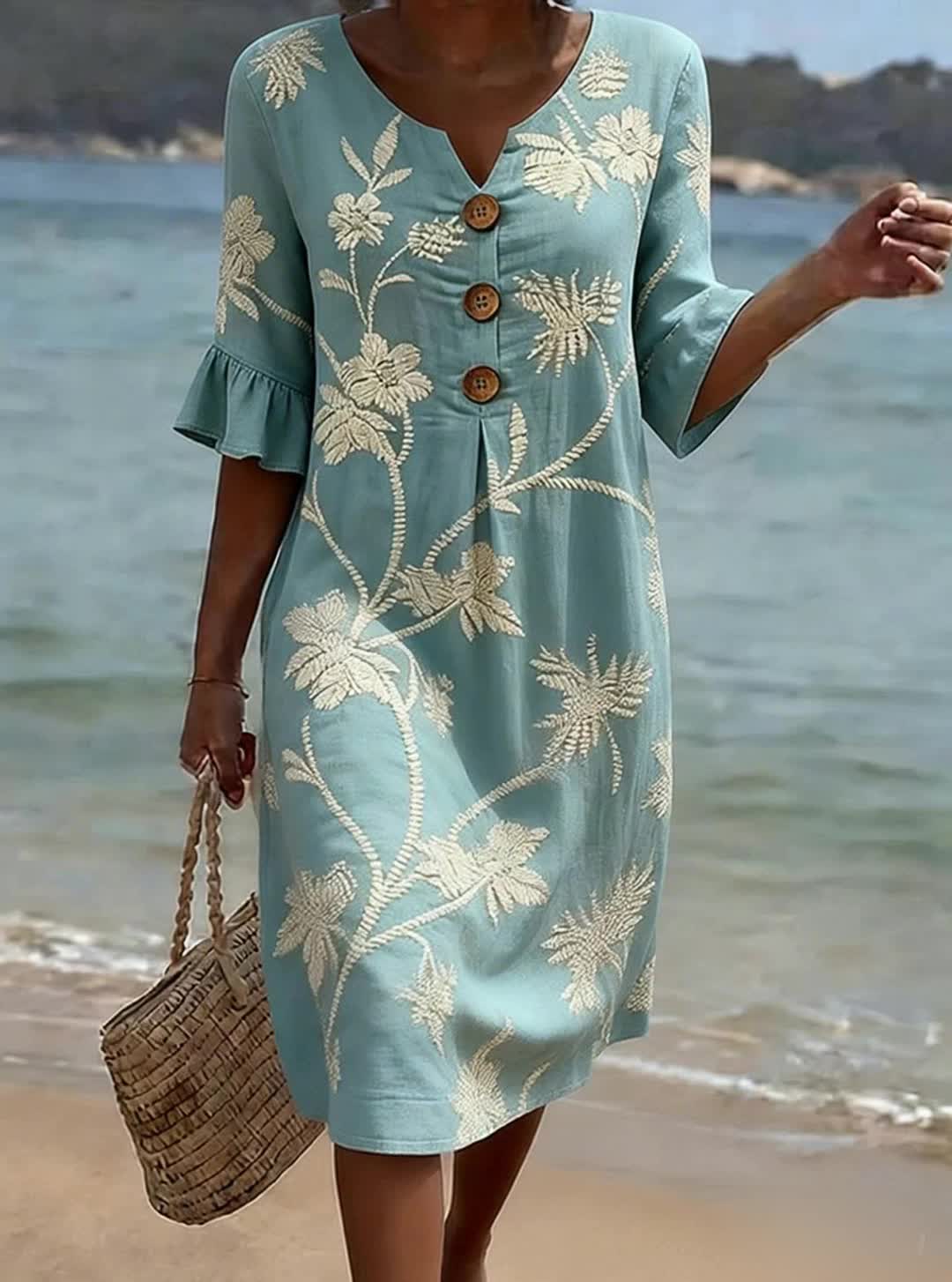 Valerie Casual Floral Dress
