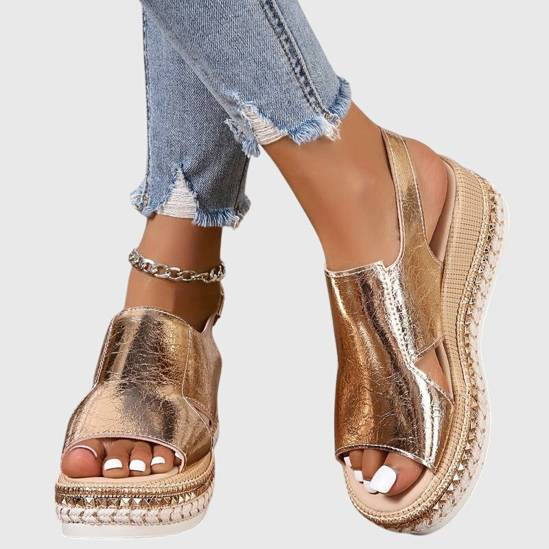Stella | Wedge Sandals