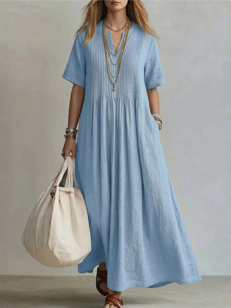 Lara | Pleated Dress