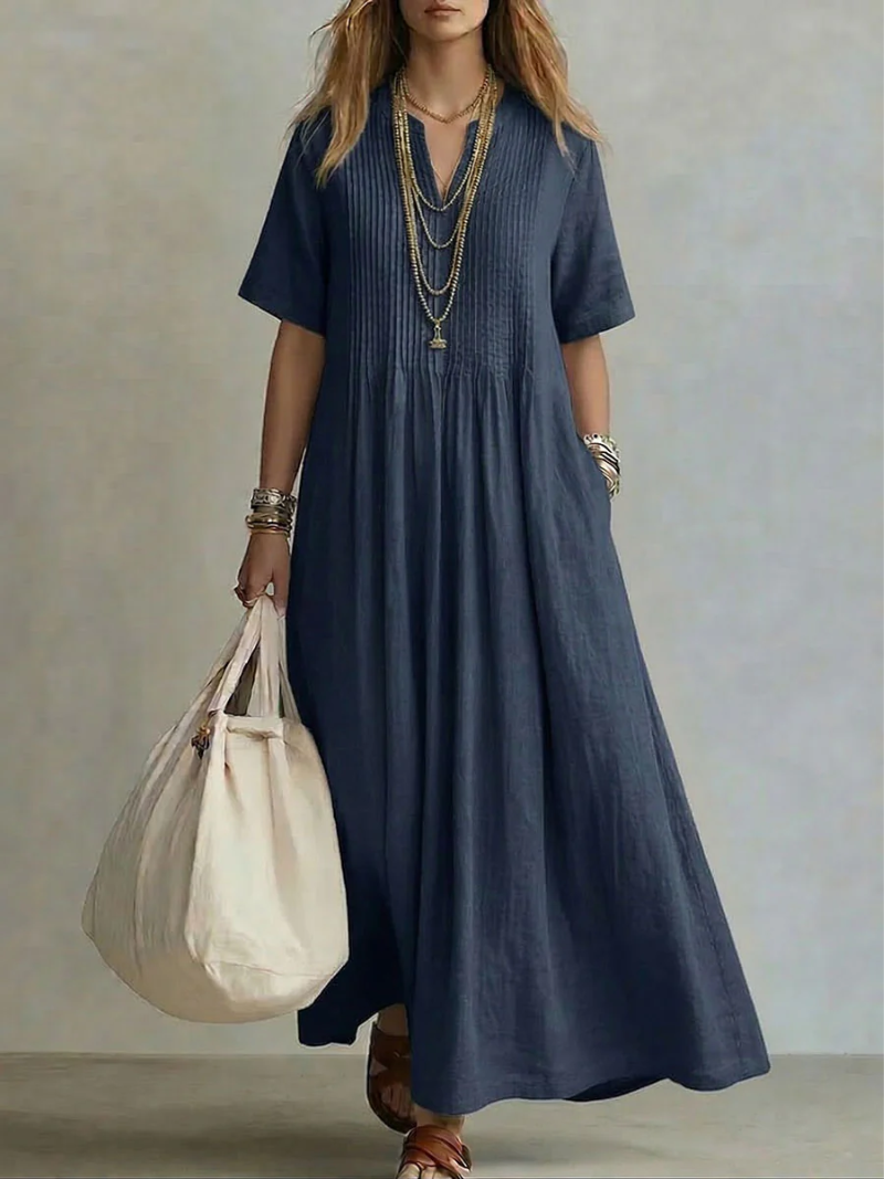 Lara | Pleated Dress