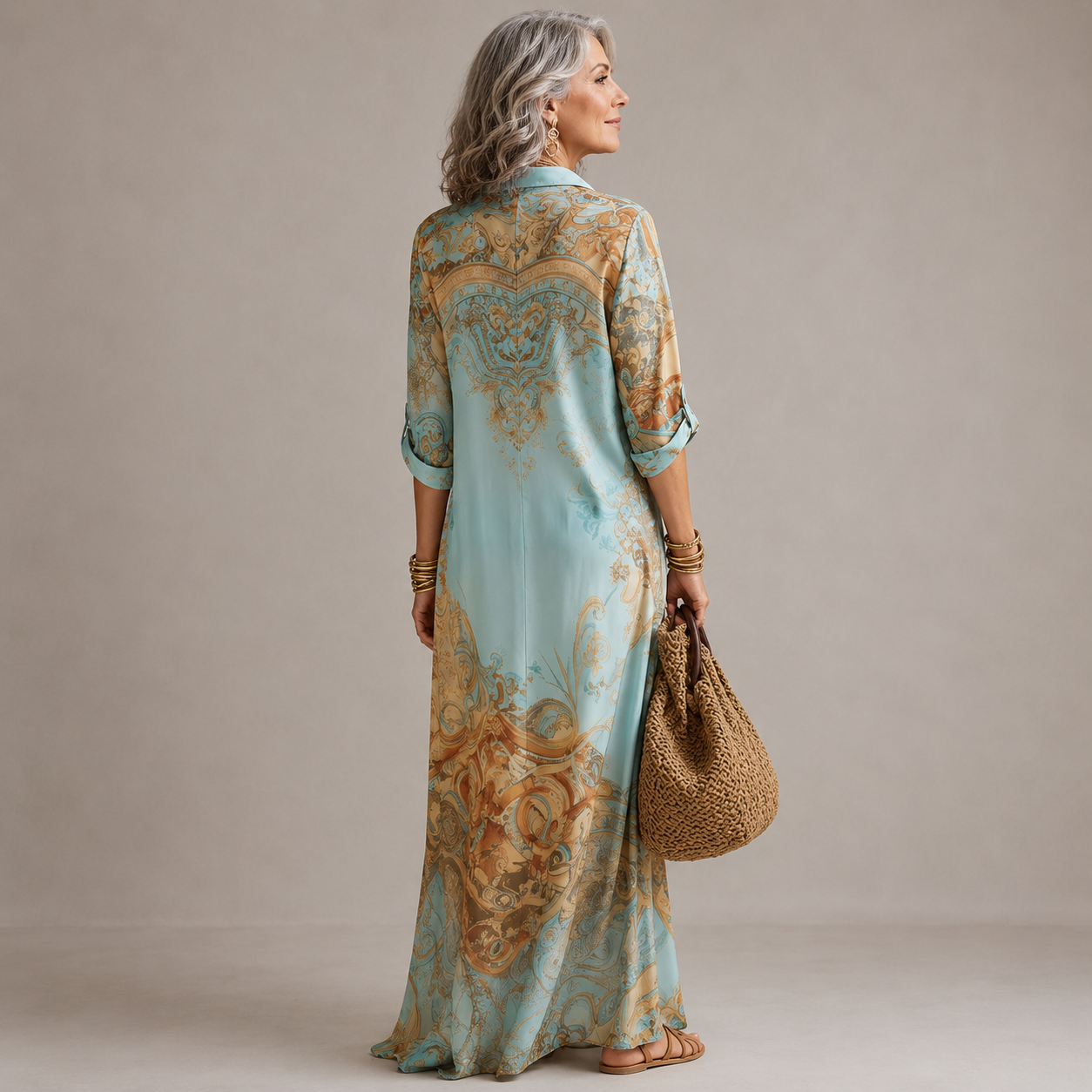 Evalexy | Maxi Dress Print Luxury
