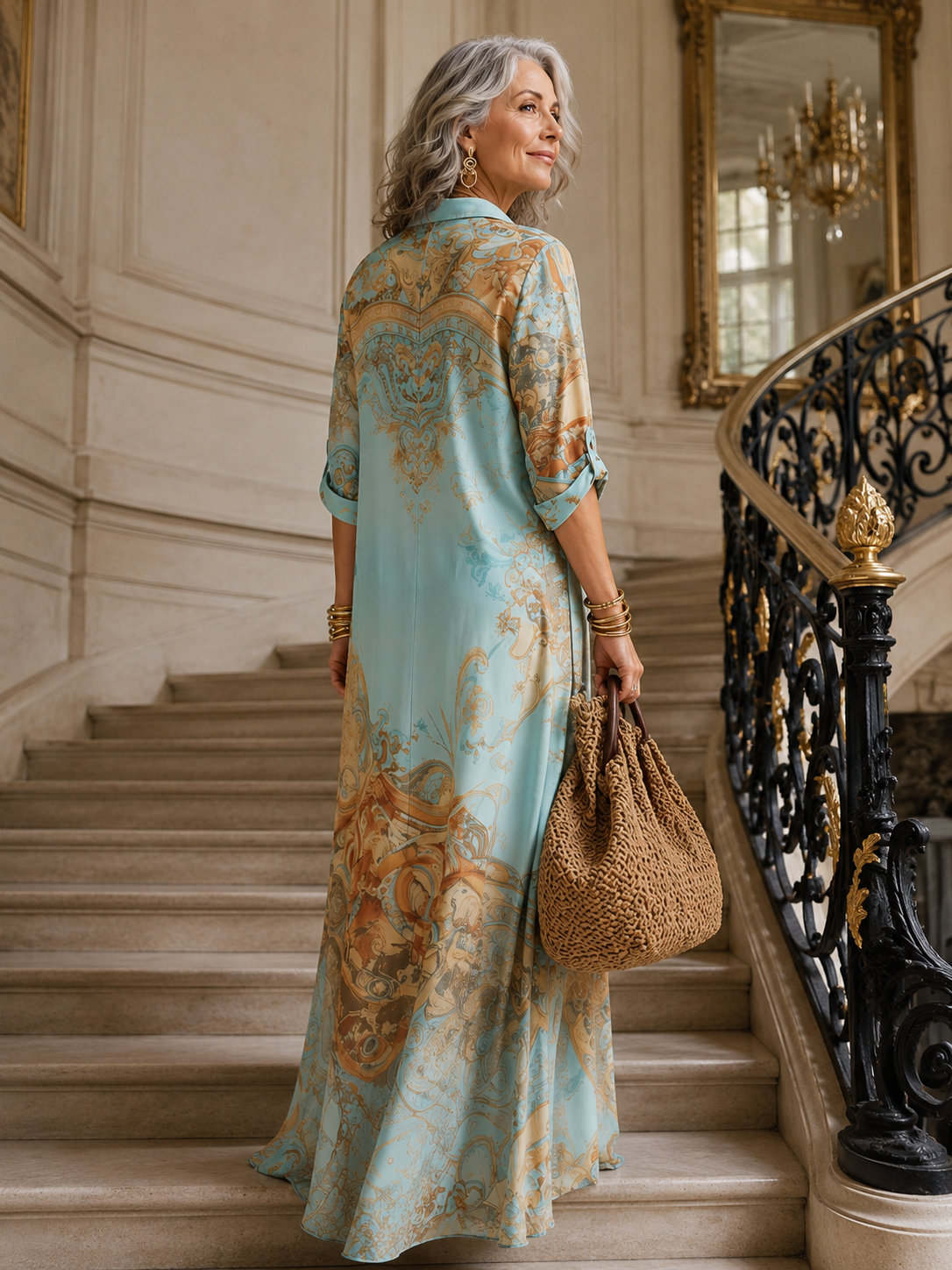 Evalexy | Maxi Dress Print Luxury