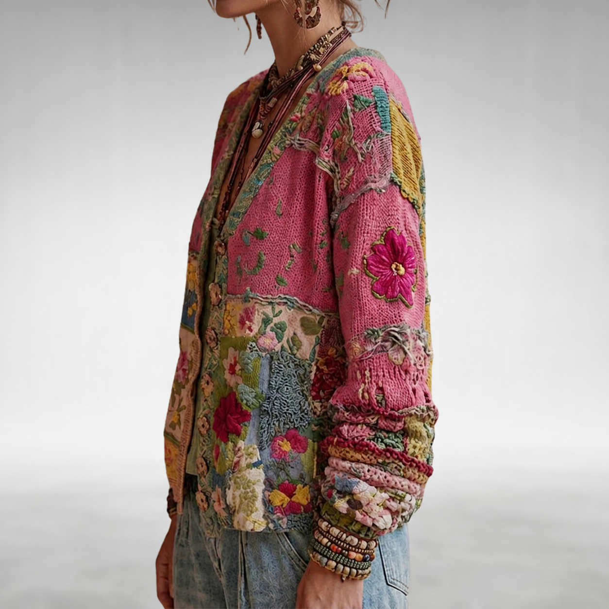 Scarlett | Boho Knit Jacket