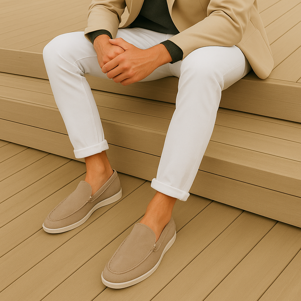 Louis | Elegant Suede Loafers