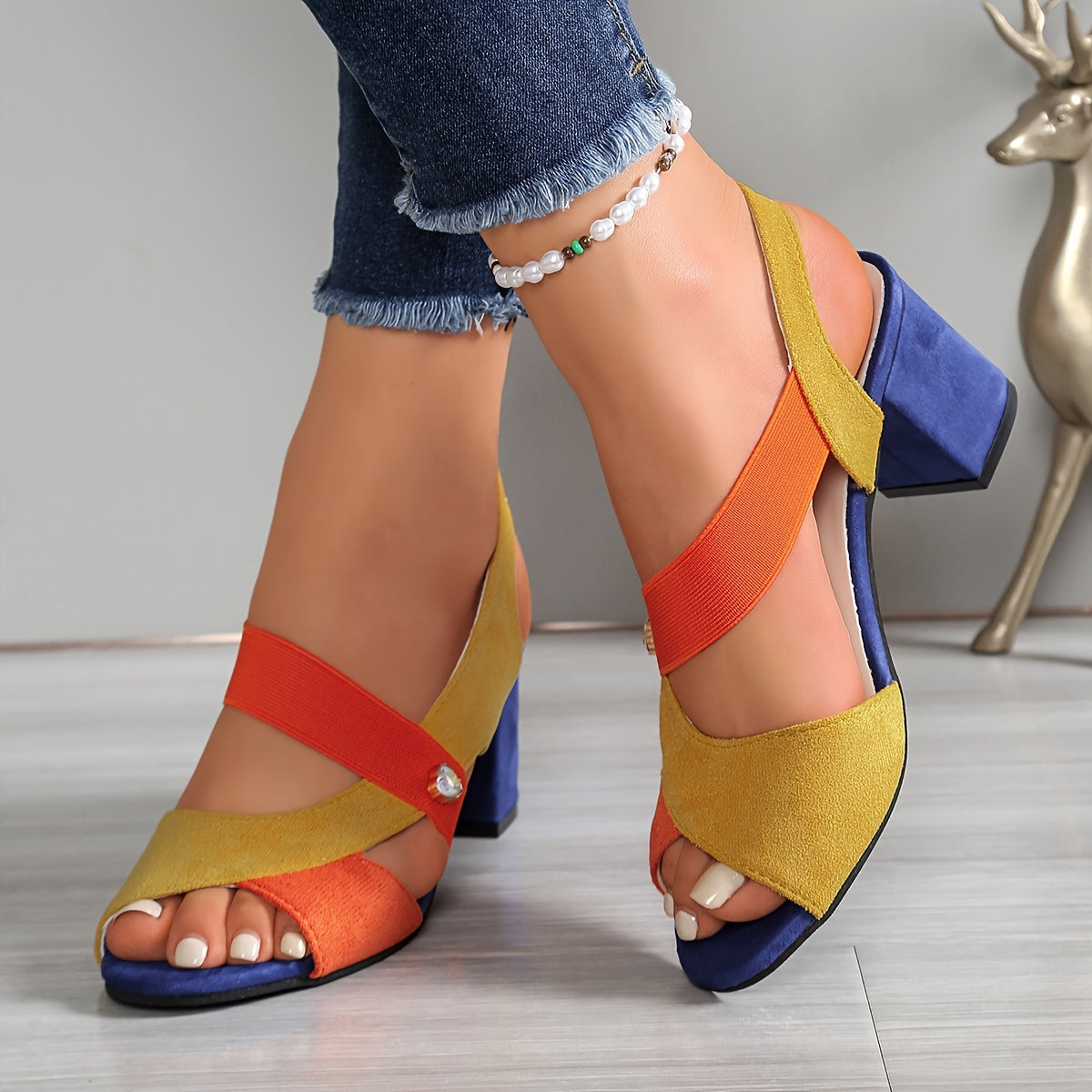 Lucia | Block Heel Comfort Shoe