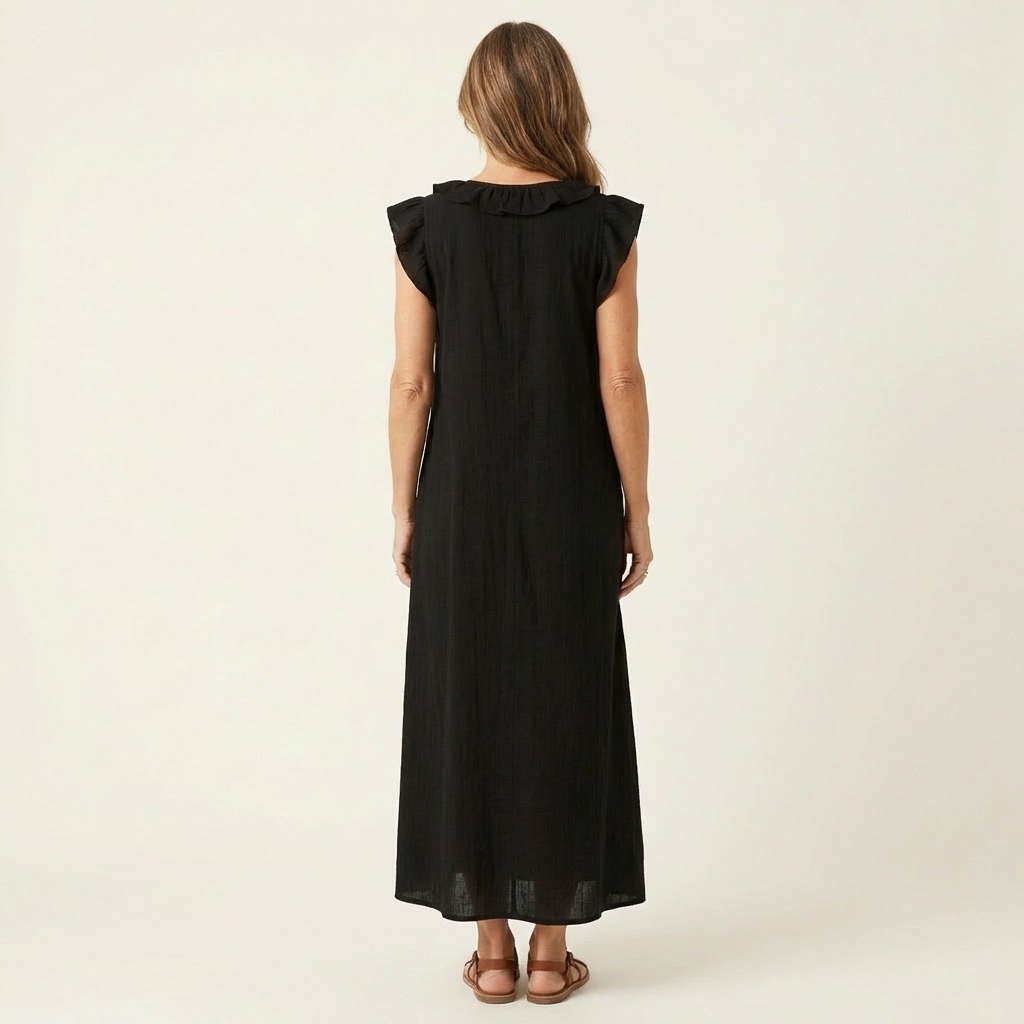 Victoria V-Neck Maxi Dress
