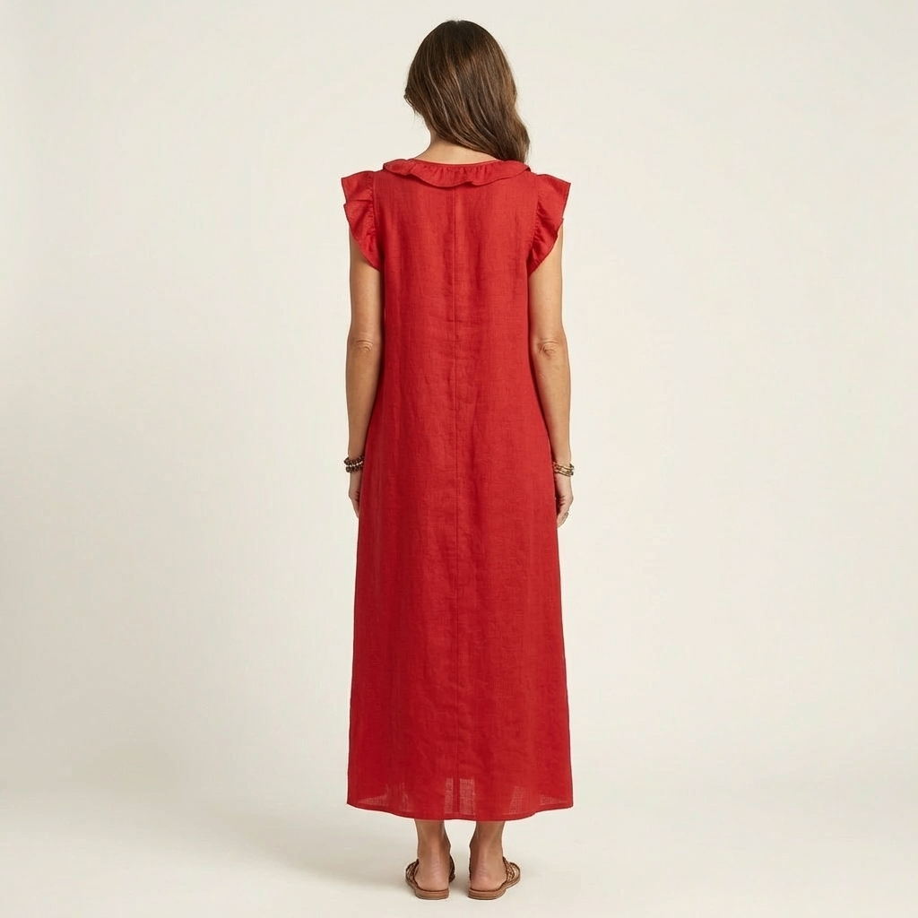 Victoria V-Neck Maxi Dress
