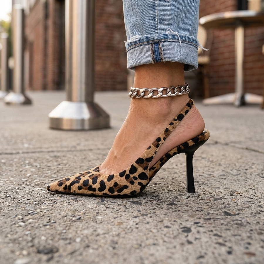 Margherita | Leopard D'Orsay Pump