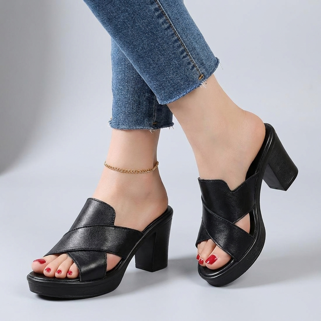 Giovanna | Crossover Platform Sandal
