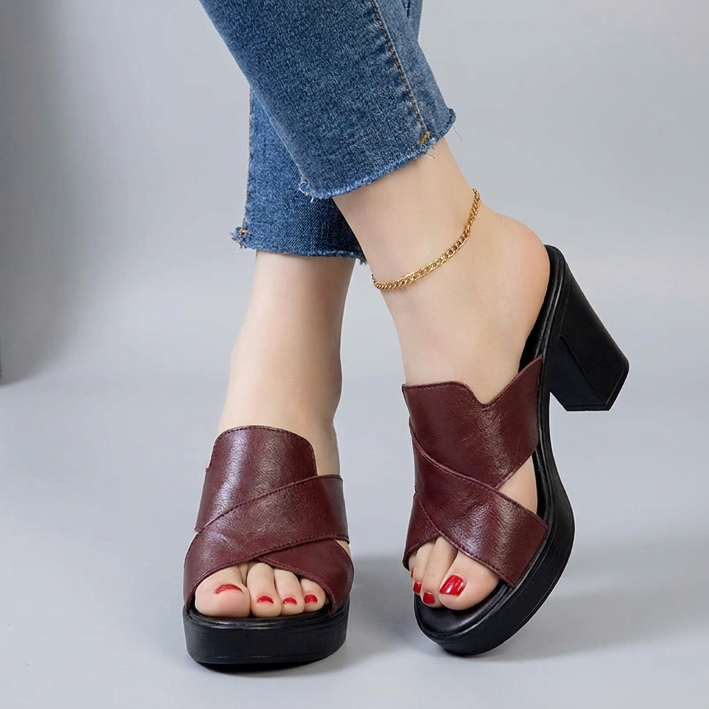Giovanna | Crossover Platform Sandal