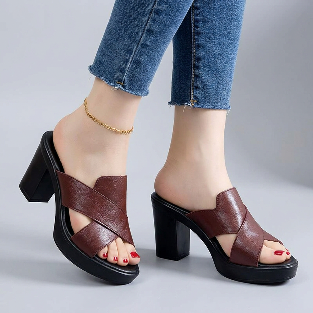 Giovanna | Crossover Platform Sandal