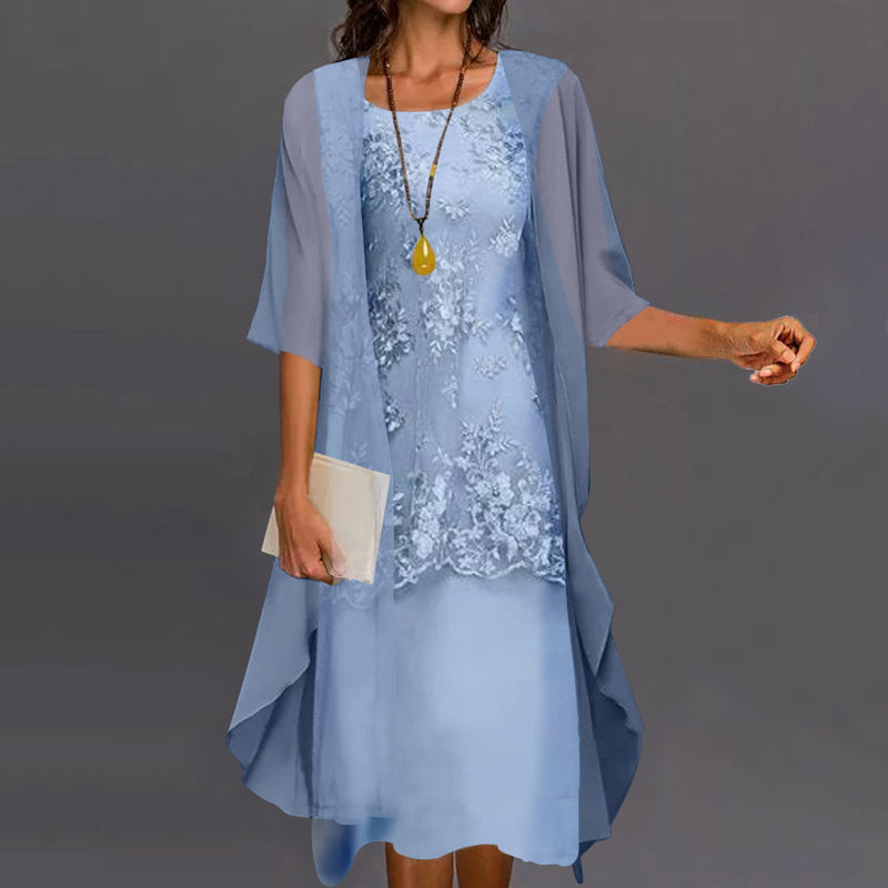 Lumi™ Chiffon Two-Piece Dress