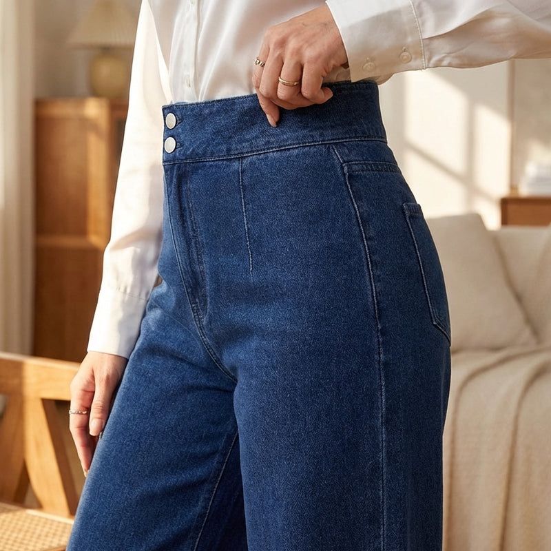 Adele - High-Waisted Slimming Jeans