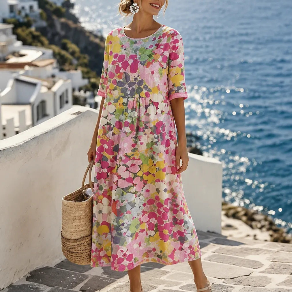 Elsie Floral Midi Dress